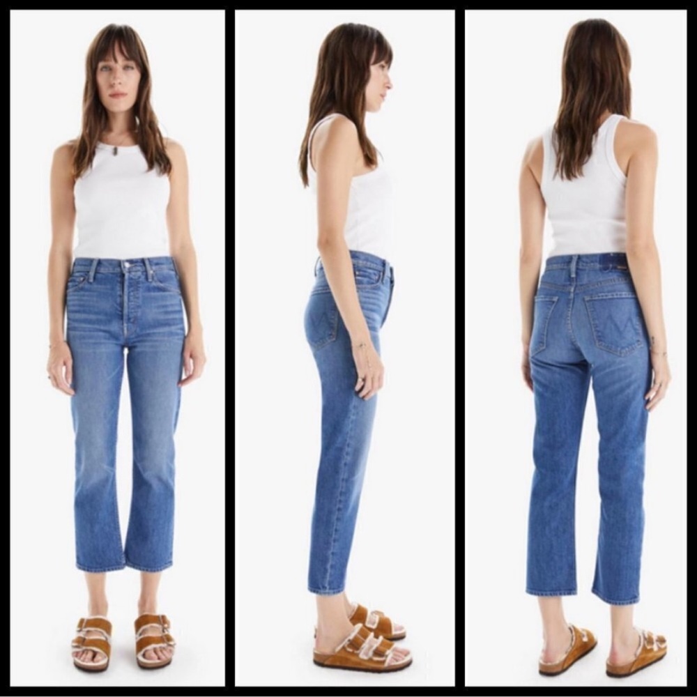 NWT MOTHER The Tomcat in Running with Scissors Wash